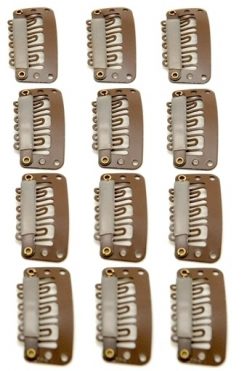 Toupee Clips - Pack of 12