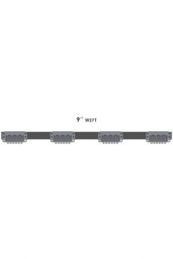 Alternative view of Easipiece 9" width - Human Hair