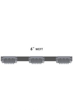 Alternative view of Easipiece 6" width - Human Hair