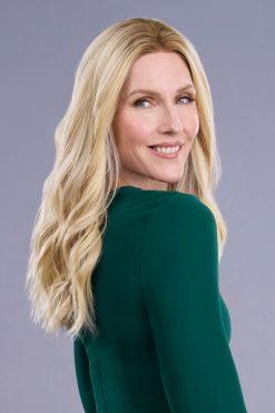 Alternative view of Top Form Lace 18" Human Hair Topper